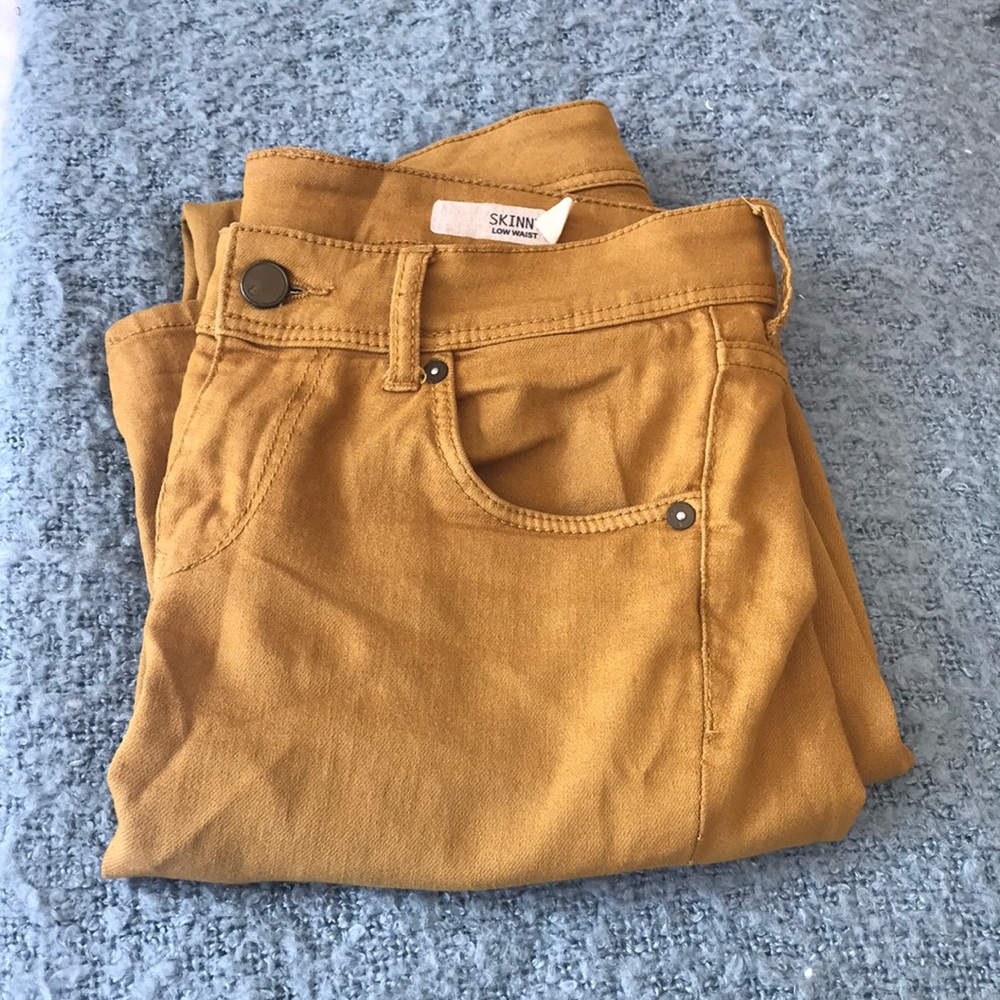 Mustard pants
